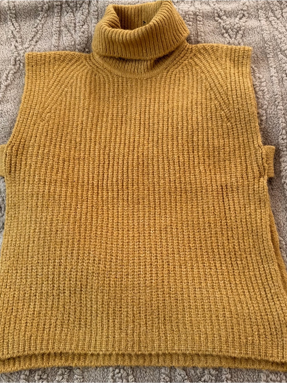 Kenneth Cole Knit Turtleneck Sweater Vest size: S